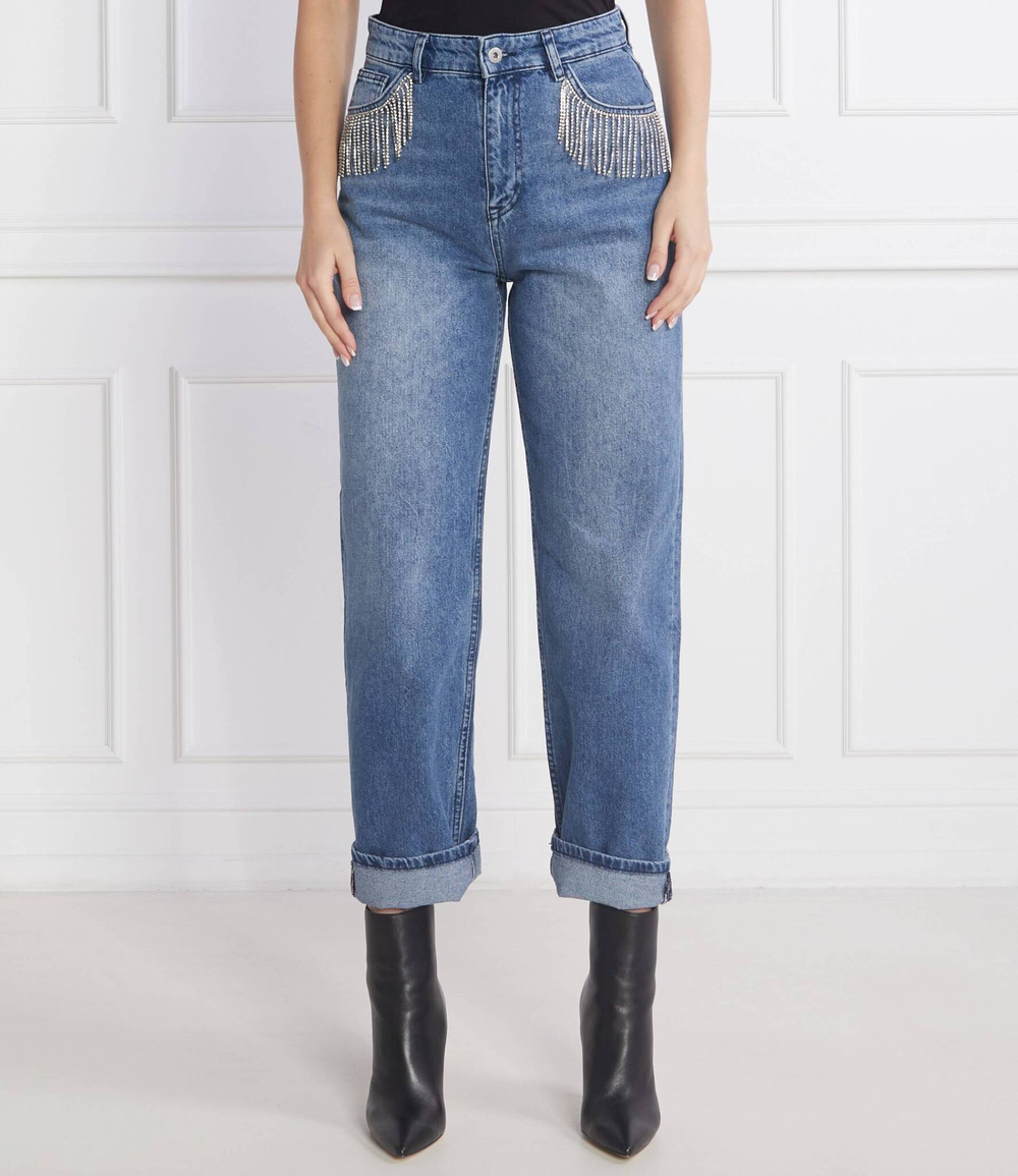 джинсы Twinset Actitude - голубой(222AP2272)