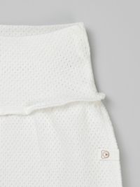 Ползунки "Молоко" из ажурного хлопка 0+