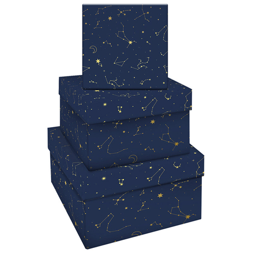 Коробка подарочная MESHU "Golden constellation",10*5см И