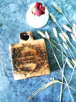 Доска деревянная разделочная "Маме"