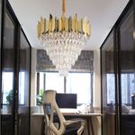 Люстра Jadorel L5+3 gold/black