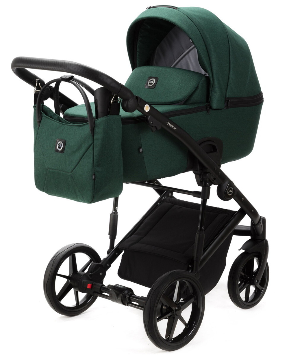 Детская коляска Adamex Mobi 3 в 1 M-TK52 (ЗЕЛЕНЫЙ)
