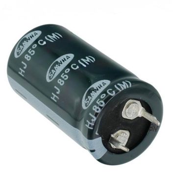 Конденсатор электролитический 1000мкФ 200в 85°С HJ / 25х40 / Samwha