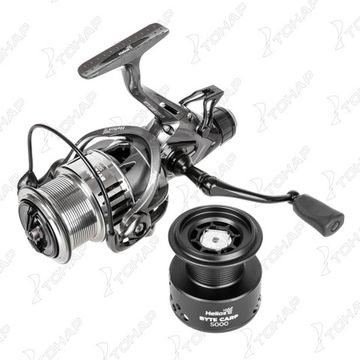 Катушка Byte carp 5000 CP 4+1 подшип + зап шпуля (HS-BC-5000-S) Helios