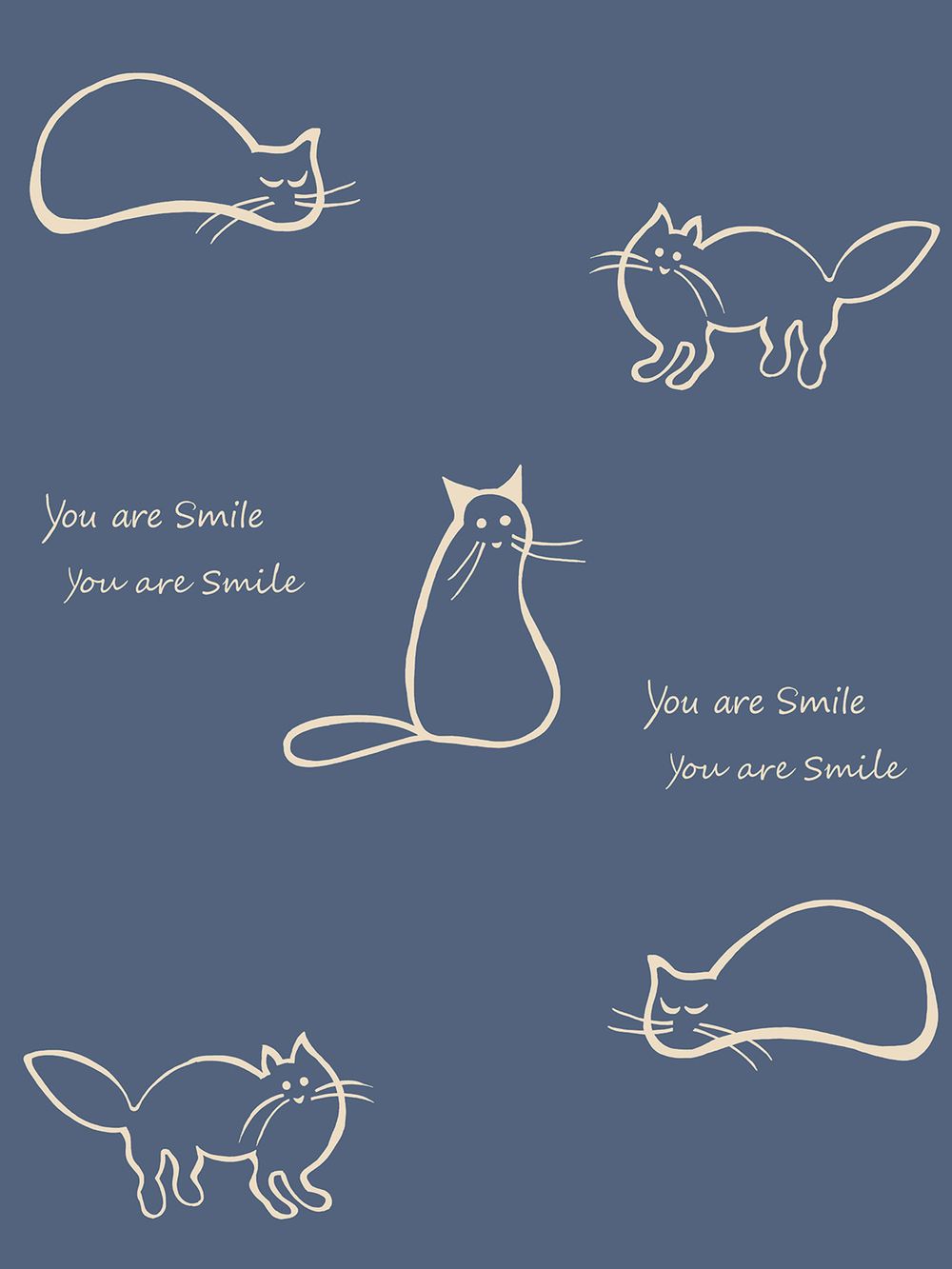 Постельное белье Simple House "Котики (полисатин)" 2-сп  Наволочка 50х70 см 2 шт  Простынь  240х215 см  Пододеяльник 175х215 см