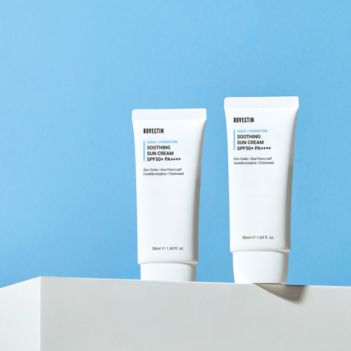 Rovectin Смягчающий солнцезащитный крем SPF50+ PA++++- Rovectin Aqua Soothing Sun Cream SPF50+ PA++++ 50 мл