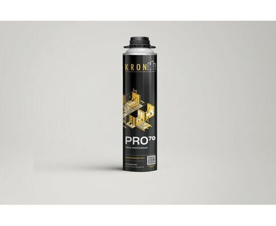 Пена всесезонная профессиональная KRONbuild PRO 70, 950 гр.
