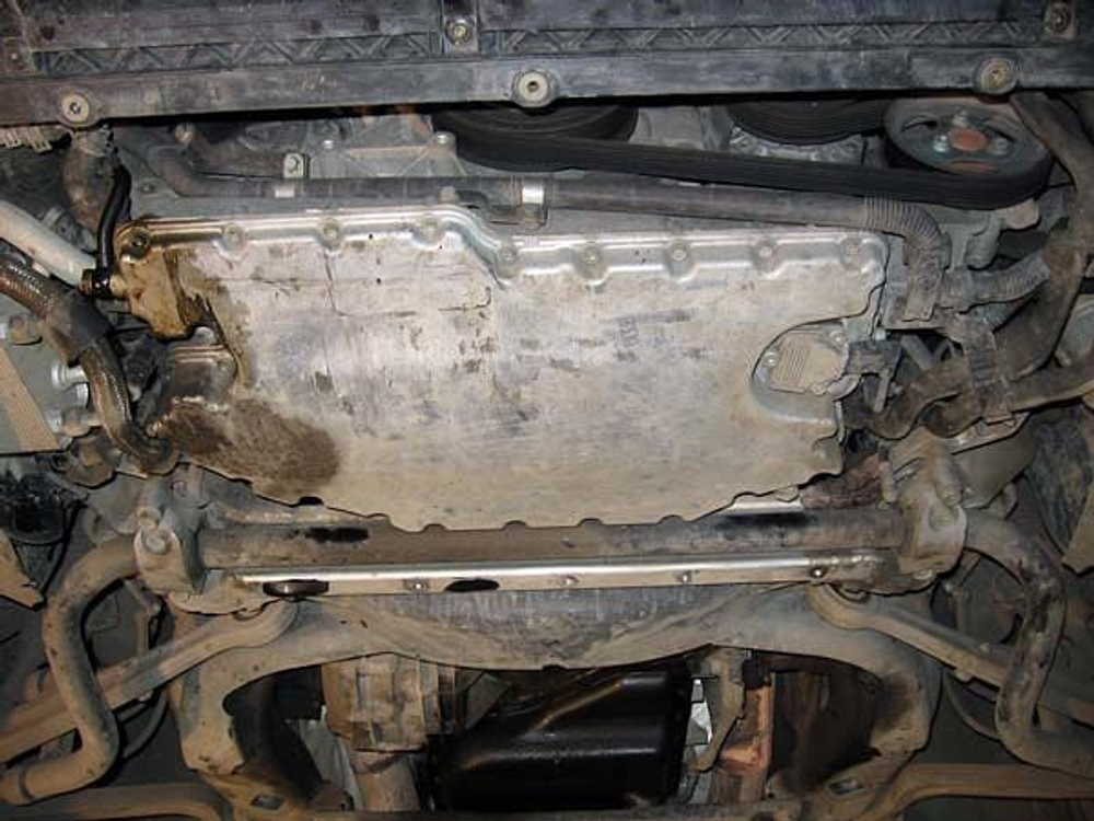 Защита картера и КПП Sheriff для Volkswagen Phaeton 2002-2010 арт.26.1032