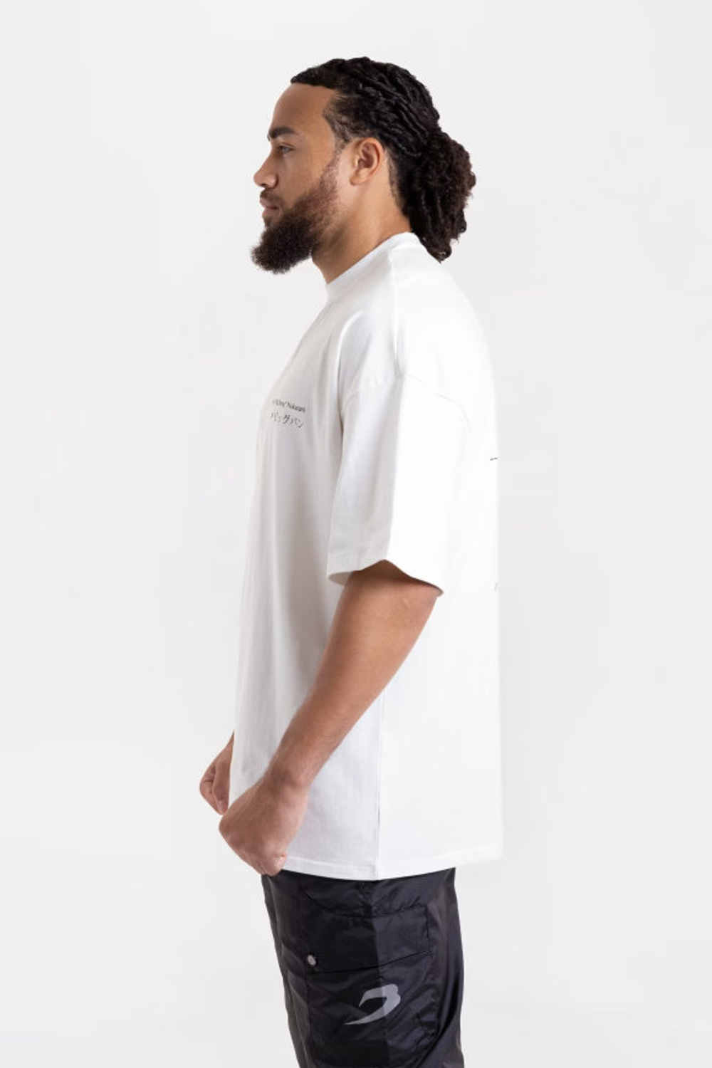 Футболка Nakatani x BOXRAW Oversized белая