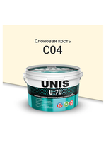 UNIS U-70 цементно-полимерная армированная затирка для швов  C05 бежевый 2 кг