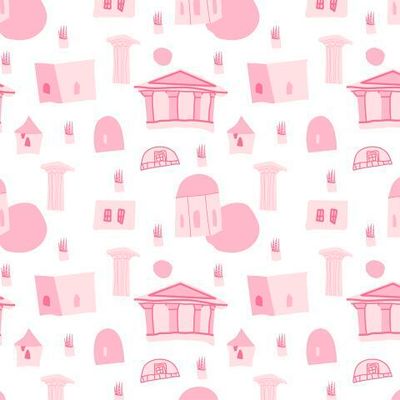 Бесшовный принт древней грецией