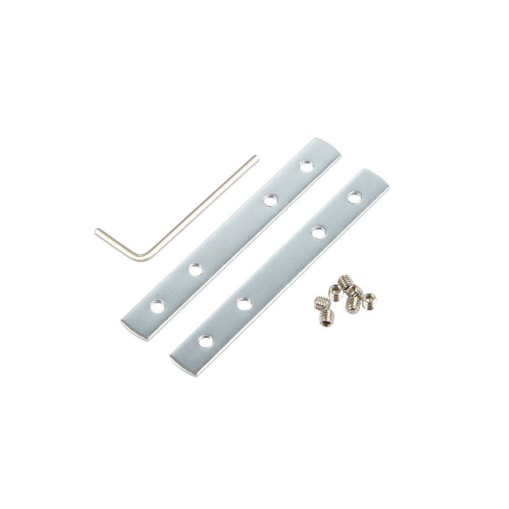 Коннектор прямой для алюминиевого профиля MyFar Single MT0100-SC (комплект 2 шт)