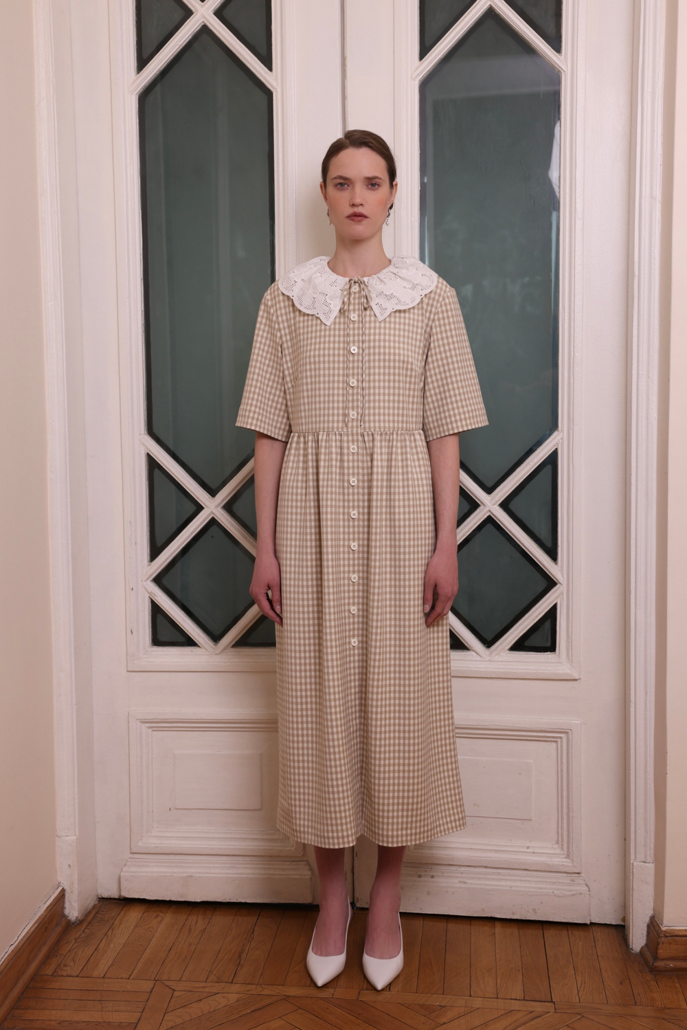 Платье «Марта 2», бежевый