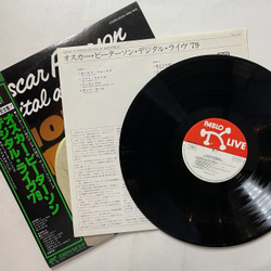 Винтажная виниловая пластинка LP Oscar Peterson Digital At Montreux (Japan 1981) (Obi)