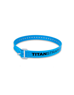 Ремень крепёжный TitanStraps Industrial голубой L = 76 см (Dmax = 22,6 см, Dmin = 5,5 см)