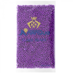 Бисер Alingar размер №6 вес 450 гр., фиолетовый металлик, непрозрачный, пакет