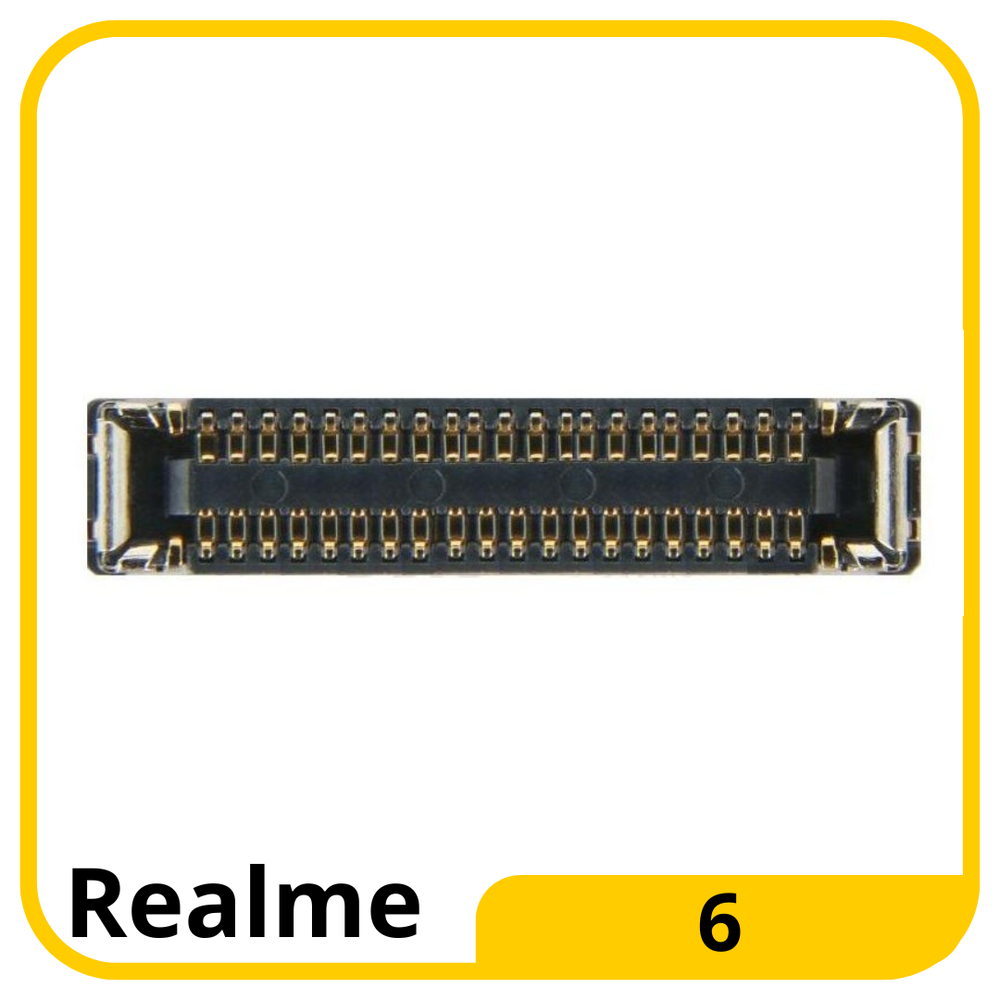 Realme 6 (RMX2001) / FPC коннектор дисплея (на плату)