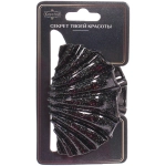 Заколка - краб для волос «AKS - MANTANA», микс 6 цветов, ракушка, 8*5см