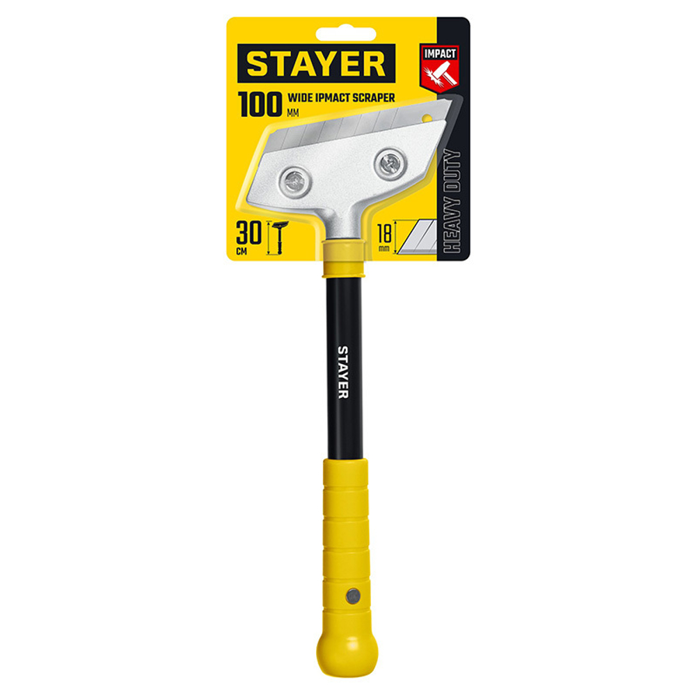 STAYER (08504) Скребок ударный 100 мм