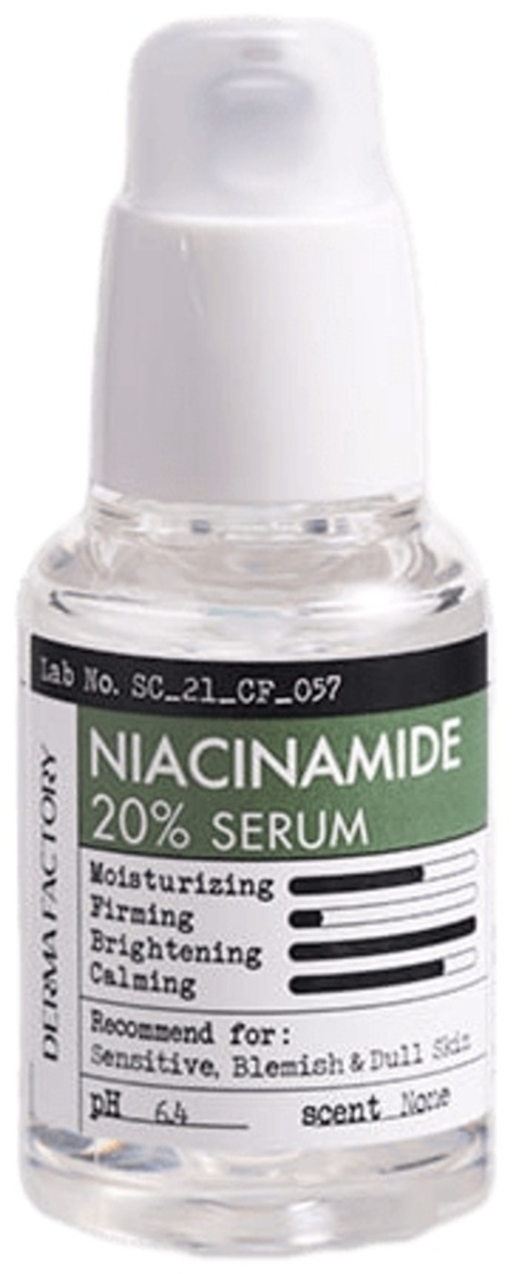 Derma Factory Niacinamide 20% serum сыворотка с ниацинамидом