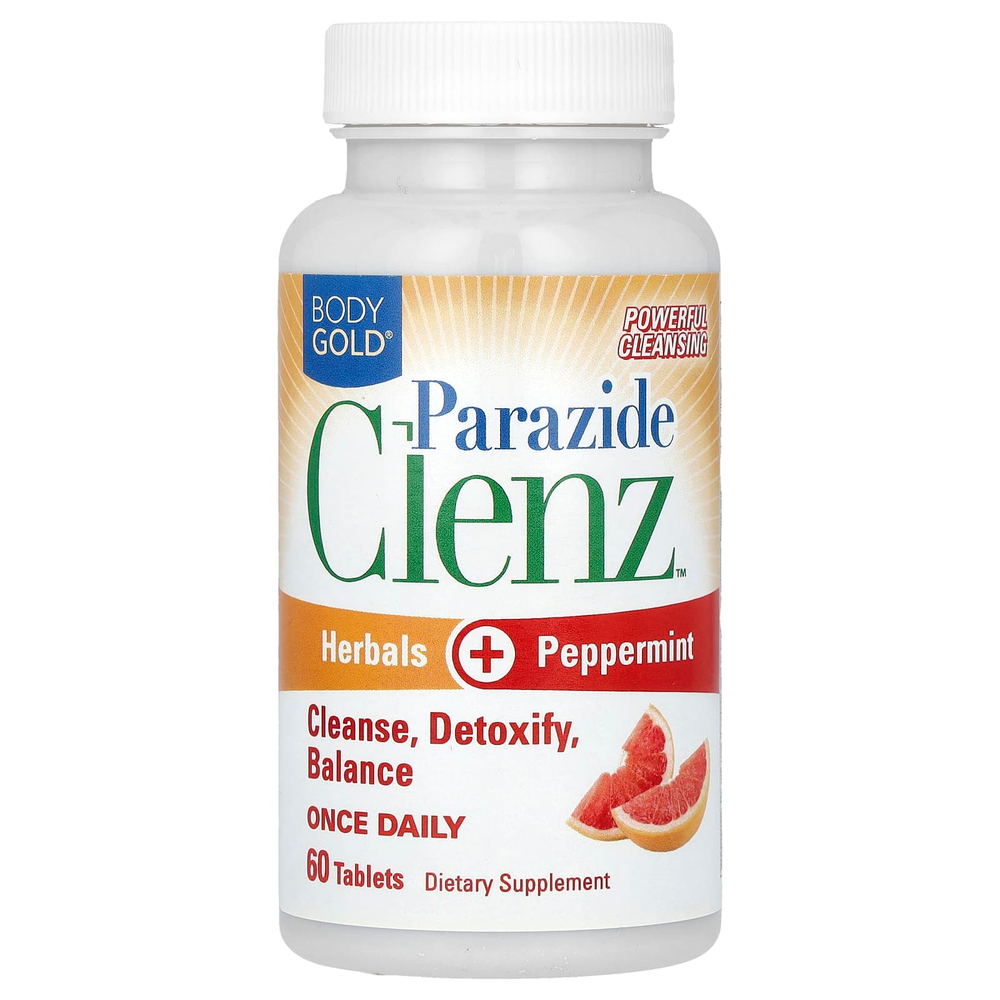 BodyGold, Parazide Clenz, 60 таблеток