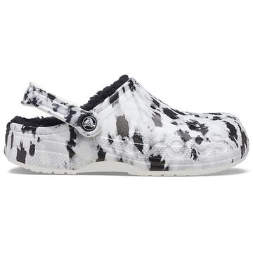 Crocs Baya Lined Clog 'White Gray'