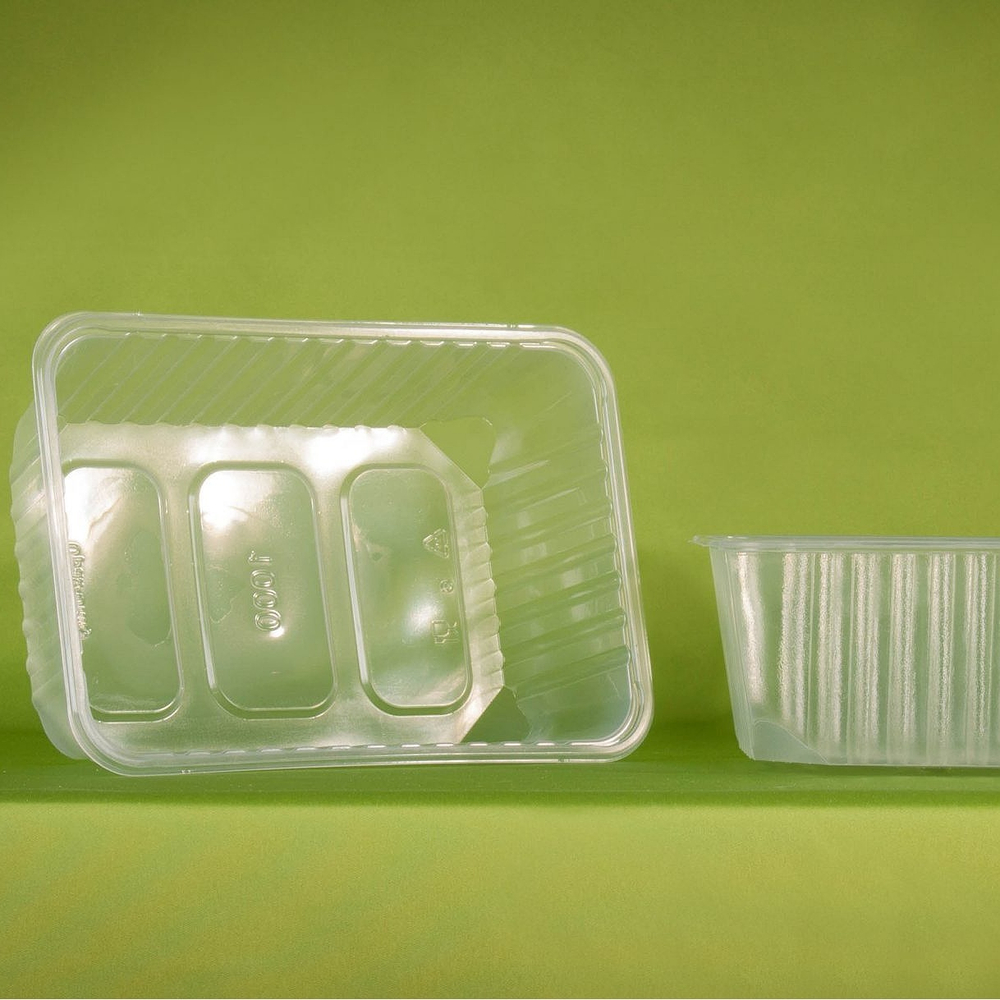 Контейнер с крышкой ПЛОСКИЙ (100шт/5уп) УПАКС-ЮНИТИ