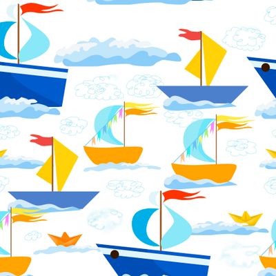 Кораблики на волнах