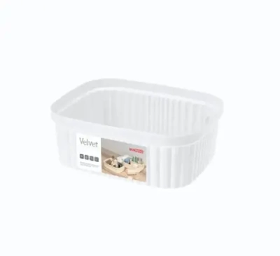 Лоток для хранения «VELVET», цвет белый, 19*15*7см /1,45л