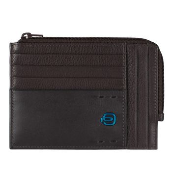 Чехол для кредитных карт Piquadro Pulse коричневый телячья кожа (PU1243P15/M)
