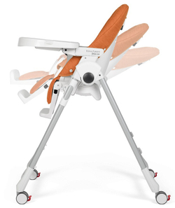 Стульчик для кормления Peg Perego Prima Pappa Follow Me Wonder Orange New