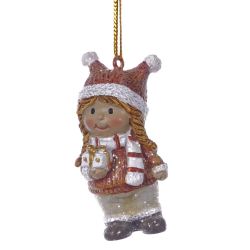 GAEM Фигурка декоративная подвесная "Дети", L3 W2,5 H6,5 см, 2в.