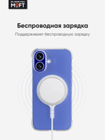 MagSafe Прозрачный чехол MOFT Snap Case для iPhone 16 Plus