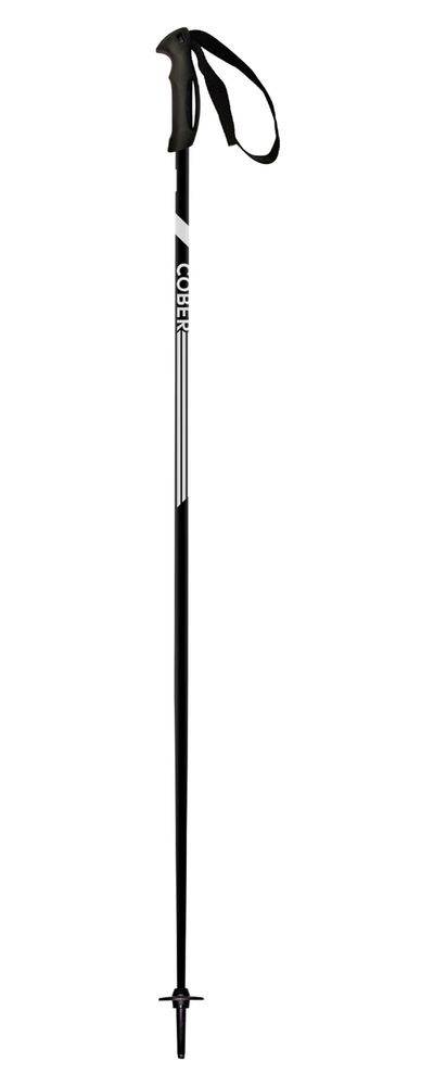 Горнолыжные палки COBER Ice Black 18mm (см: 125)