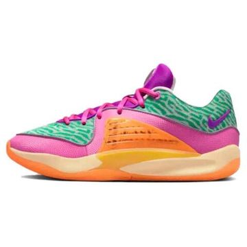 NIKE KD 16 Баскетбольные кроссовки Низки Топ Оранж-розовые Мужские