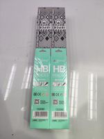 Карандаш ч/г "Mint gold" круглый с ластиком