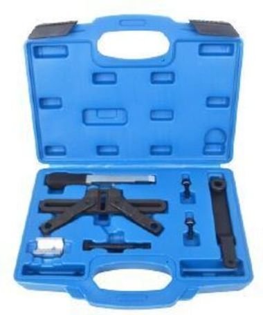 Набор фиксаторов для обслуживания двигателей BMW, Mini (M47,57TU, M57T2, M67, N45, N46, N51, N52, N53, N54, N45, N45T, N46T, W17) 7пр.,в кейсе RockForce##Rock FORCE RF-905G15