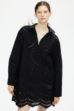 Платье-рубашка broderie anglaise