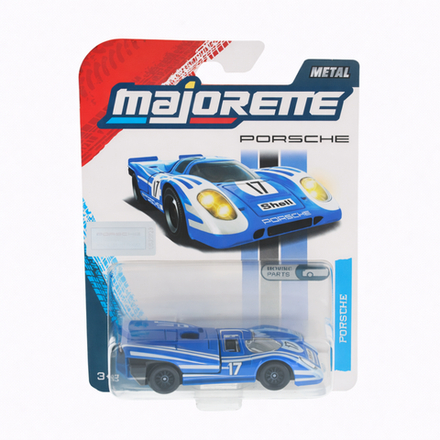 Металлическая машинка Majorette Porsche 2100002 4 917 1:64 2100002 4