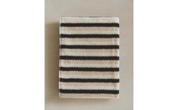 Zara Home Полотенце для лица и рук из хлопка, чёрный · 2541/013