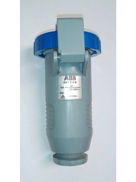 Розетка силовая IP67, ASV 216-6 / 200-250V, ABB