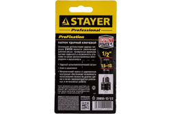 Патрон ударный ключевой  1/2", 1,5-13 мм STAYER 29055-13-1/2