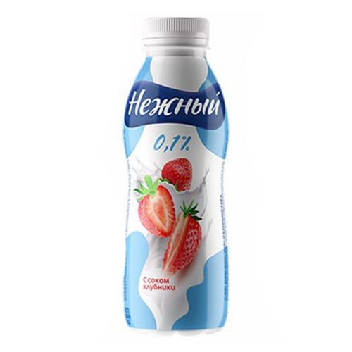 Нежный Напиток С соком Клубники 0,1% 420гр