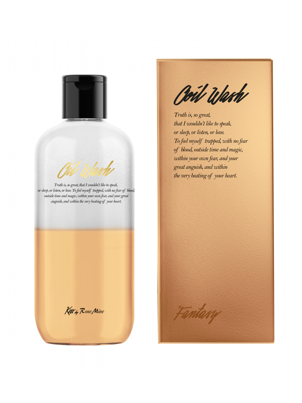 [Kiss by Rosemine] Гель для душа АРОМАТ СПЕЛЫХ ФРУКТОВ Fragrance Oil Wash - Glamour Fantasy, 300мл