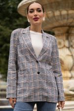 Жакет Нэри (корица/клетка) Б14110-33М LT Collection