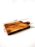 Доска разделочная из дерева сервировочная "Петля"