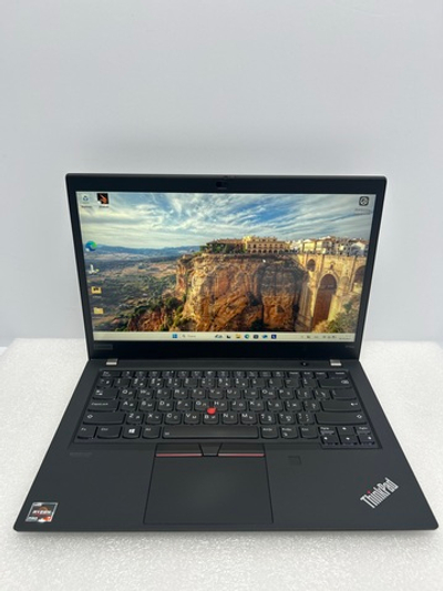 Ноутбук Lenovo ThinkPad P14s Gen 1 (20Y10038RT)14"/AMD Ryzen 7 Pro 4750U/RAM 32 GB/SSD 512 GB/AMD Radeon Vega/1920x1080/IPS/Windows 11/Подсветка - кл: LED/Черный. Состояние: Уценка/небольшой след. на матрице от клавиатуры