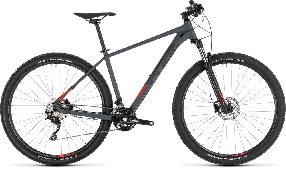 Велосипед CUBE 2019 ATTENTION 29  iridium´n´red  21"