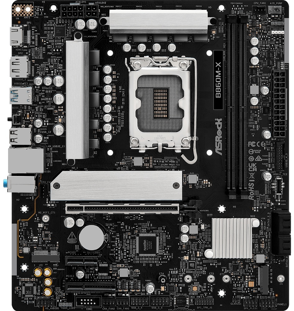 Материнская плата ASRock B860M-X DDR5