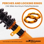 Coilovers Suspension Lowering Kit подходит для автомобиля Toyota Corolla 03-08 E120 E130 Adj Height